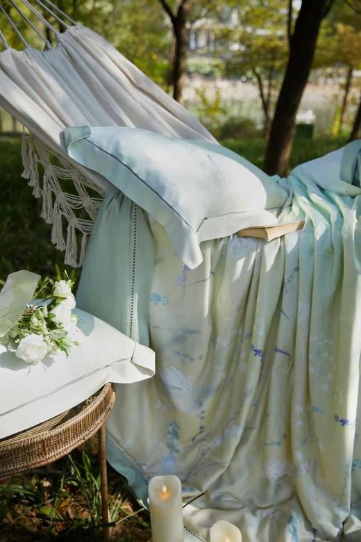 夏被 天丝被 薄被 被子被芯 数码印花 商品图7