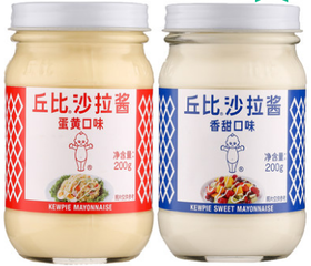 【百汇到家】丘比瓶装原味/蛋黄沙拉酱200g