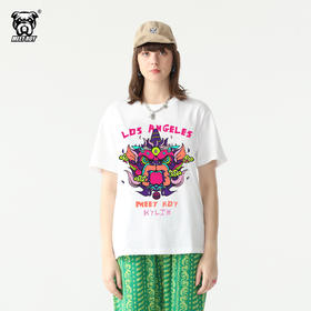 MEET ROY麒麟祥云印花T恤01MR1399