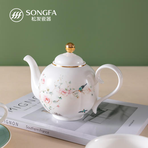 9头天香溢彩咖啡茶具 商品图3