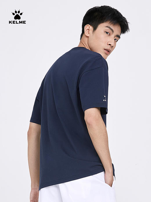 KELME卡尔美短袖男新款夏季休闲宽松半袖运动潮流透气时尚圆领T恤6227TX1033 商品图1