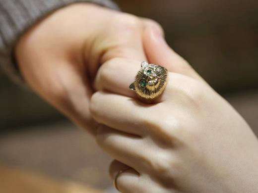 18K 猫咪戒指 商品图0