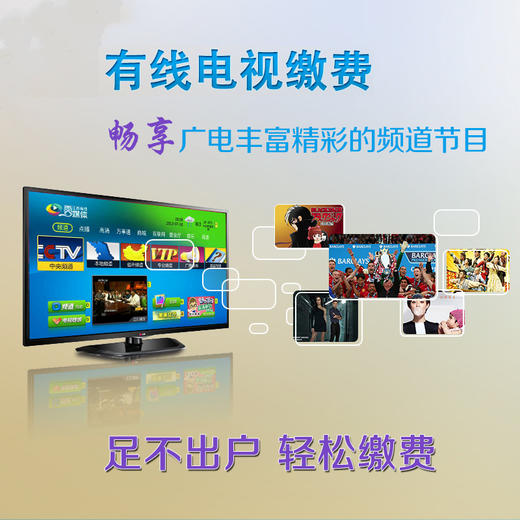 【浦口】南京有线浦口广电电视基本服务充值缴费基本费互动费点播费电视费 商品图0