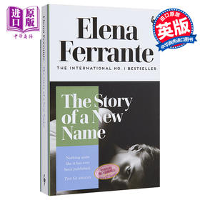 预售 【中商原版】埃莱娜 费兰特 新名字的故事 那不勒斯四部曲之二 英文原版 The Story of a New Name Elena Ferrante