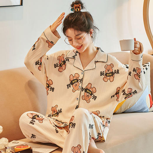 买1送1【宅家也要美美哒】超好看 卡通可爱家居服套装 可外穿 商品图8