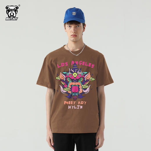 MEET ROY麒麟祥云印花T恤 01MR1419 商品图0