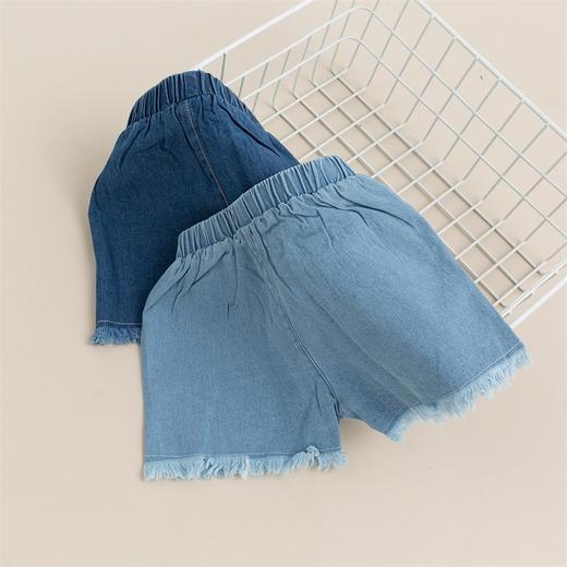 贝贝怡夏季新品儿童牛仔短裤小清新时尚潮流款女童短裤222K2374
 商品图2