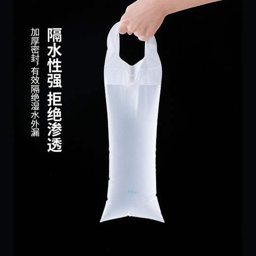 FaSoLa雨伞收纳袋半透明袋外出收纳塑料袋车载束口装保护套雨伞包 商品图2