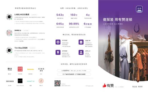 有赞服装连锁行业：帮助更多服装商家获得成功 商品图0