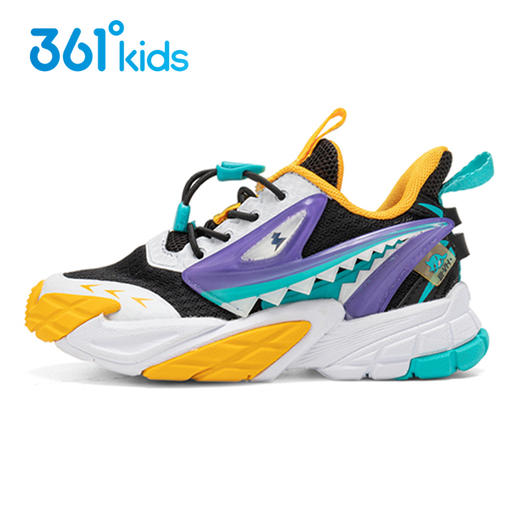 小361男童单网跑步鞋儿童透气运动鞋鲨鱼2022夏季新款K72224802 商品图1