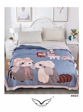 儿童夏凉被 蚕丝被 夏被 卡通被子被芯