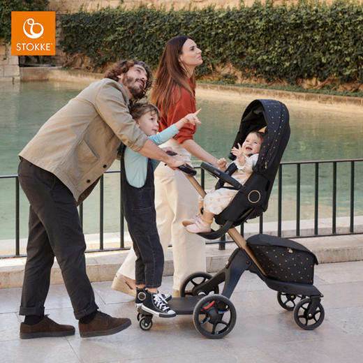【TCXJ]   Stokke Xplory X 高景观多功能婴儿推车儿童四轮童车 星光印记 商品图2