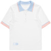 KELME卡尔美 马卡龙撞色POLO领衫女2022年夏季新款针织短袖T恤6127PL2004 商品缩略图4