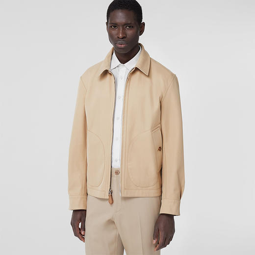 BURBERRY 巴宝莉 男士棉质格子印花双面外套 米色 8050989 A7464 商品图2
