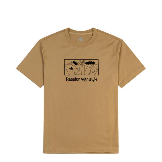 【孙豆豆插画系列】款短袖2022新款男运动休闲T恤夏季纯棉半袖K0C32TD69 商品图1