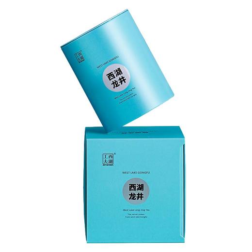 2026西湖工夫新茶西湖龙井龙坞明前龙井绿茶小蓝罐茶叶50g   正宗西湖龙井，认准官方茶标 商品图2