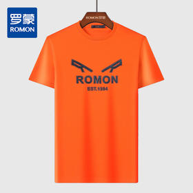 【全棉透气 百搭活力】罗蒙丨男士t恤