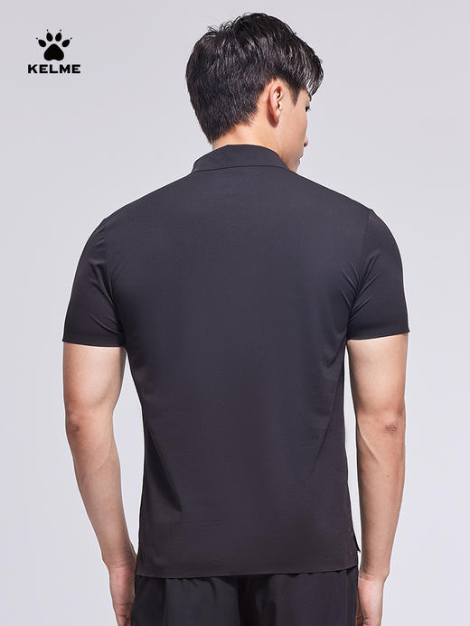 KELME卡尔美短袖男2022新款夏季纯色T恤运动翻领POLO衫9223PL1007 商品图2