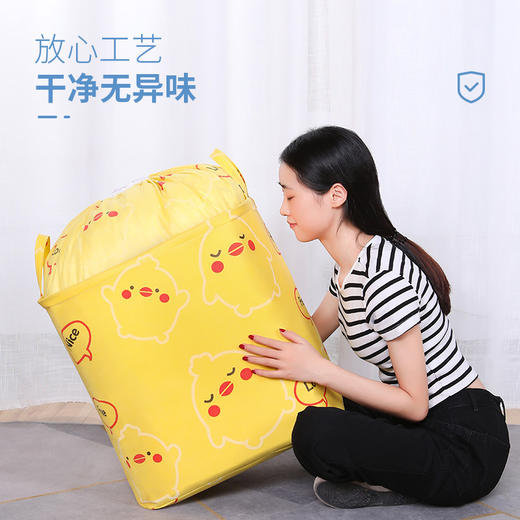 【日用百货】棉被大号收纳篮 衣物被子整理搬家打包袋 抽绳束口衣服收纳袋 商品图2