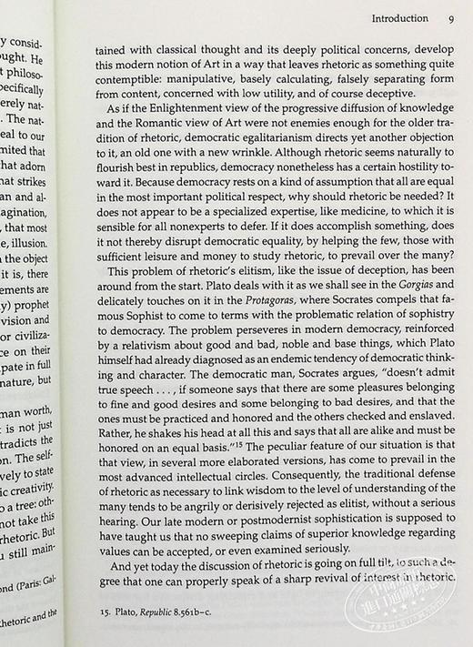 预售 【中商原版】柏拉图 高尔吉亚 论政治家的权力和正义的代价 英文原版 Gorgias James H Nichols 哲学 商品图7