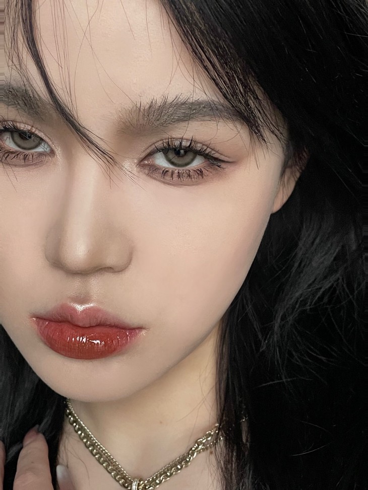SERLTYCA年抛隐形眼镜 青木米灰14.0mm 1副/2片-VVCON美瞳商城19