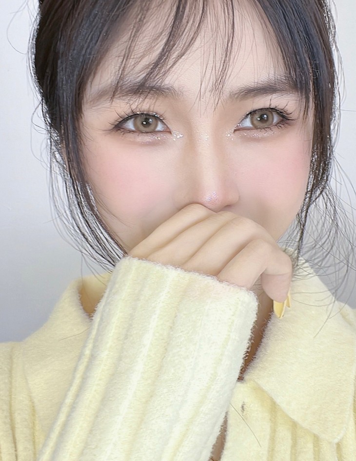 SERLTYCA年抛隐形眼镜 青木浅驼14.0mm 1副/2片-VVCON美瞳商城31