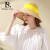 Basalino赫本风防晒草帽女UV防紫外线渔夫帽草帽BA015 商品缩略图1