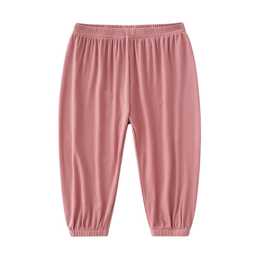 【轻薄凉爽 防蚊防晒】儿童防蚊裤夏季女男童裤子纯色打底裤宽松束脚弹力大儿童裤子 商品图4