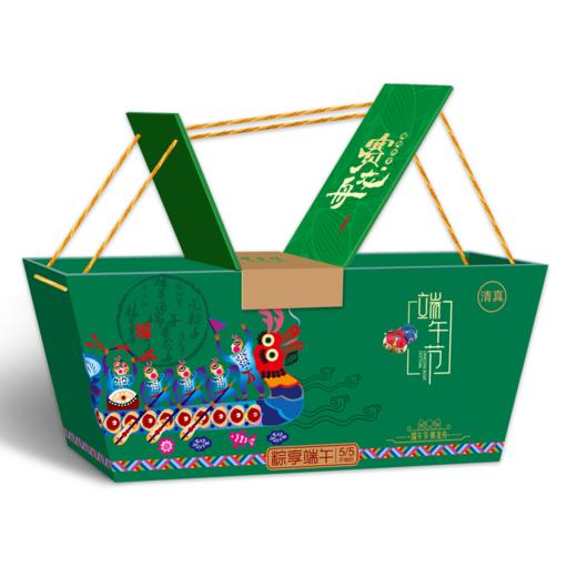 【东来顺粽子】 龙舟颂福香粽礼盒 1120g 商品图1