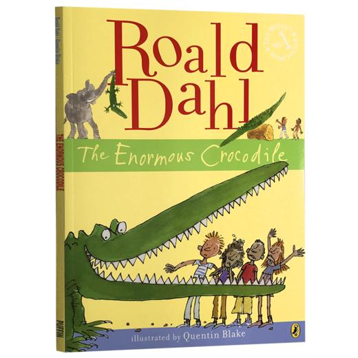 英文原版 The Enormous Crocodile 巨大的鳄鱼 罗尔德达尔 Roald Dahl 儿童英文绘本睡前故事 商品图1