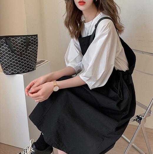 （清仓现货）【社群供W】盐系炸街两背带两件套裙 商品图0