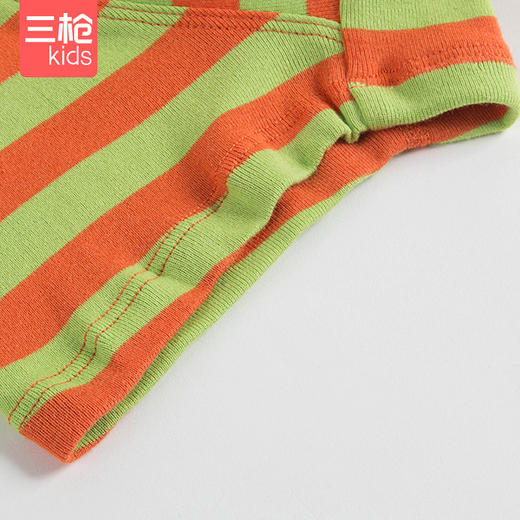 Threegun三枪 舒肤棉罗纹男童平脚裤(两枚)-58141B011 商品图6