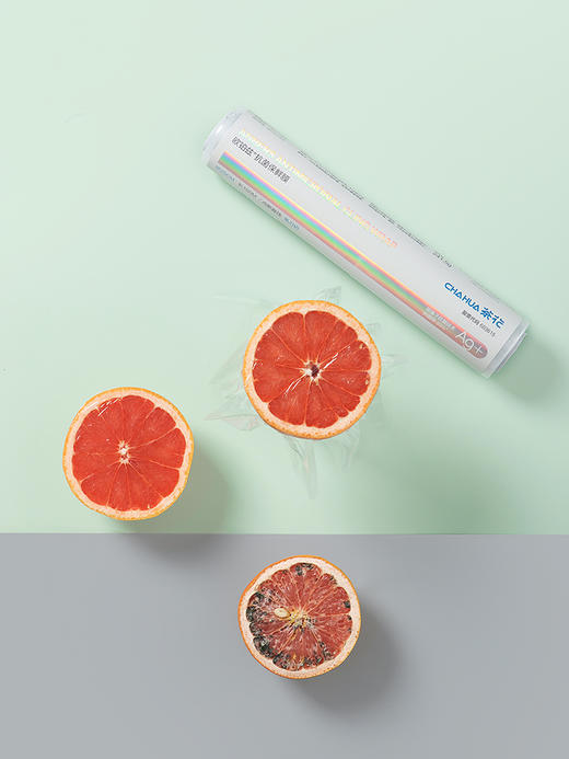 茶花 保鲜膜一次性厨房家用水果蔬菜食品保鲜膜断点易撕款30*90cm/100cm 商品图9