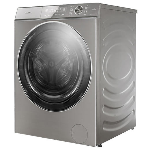 海信(Hisense) 10公斤 滚筒洗衣机 洗烘一体机微蒸烘XQG100-UH1406YD星泽银 XQG100-UH1406YD 商品图4