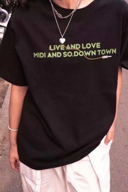 【非现货】MIDI×DOWNTOWN LIVE 联名T恤 商品图3