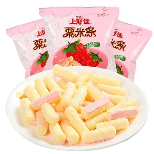 上好佳栗米条草莓味40g 商品图1