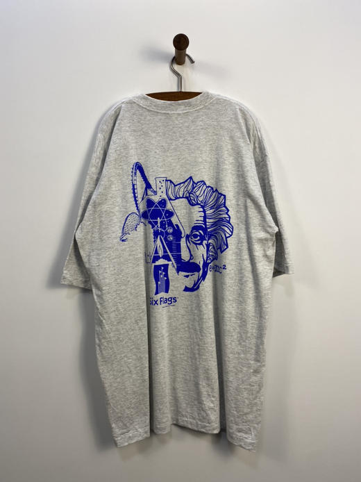 90年代 Vintage Six Flags 
爱因斯坦 短袖T恤 _SST(XL) 商品图1