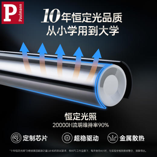 德国柏曼护眼灯 落地灯 RoHs环保认证 STU认证 3C认证 给孩子好的保护 正品保障 |百里居 商品图10