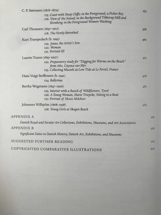 小约翰·勒布大使丹麦艺术收藏图集 128幅彩色插图 平装大16开 商品图6