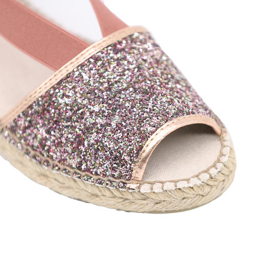 西班牙原产手工制作时尚轻便超舒适女款草编鞋 255GL-裸粉色 商品图7