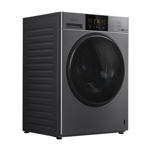 松下全自动滚筒洗烘一体洗衣机XQG100-EG10C 智能烘干防皱 高温除菌 空气洗 三维立体洗 泡沫净 桶洗净 不锈钢内筒10kg 悦目银  空气洗 商品图4