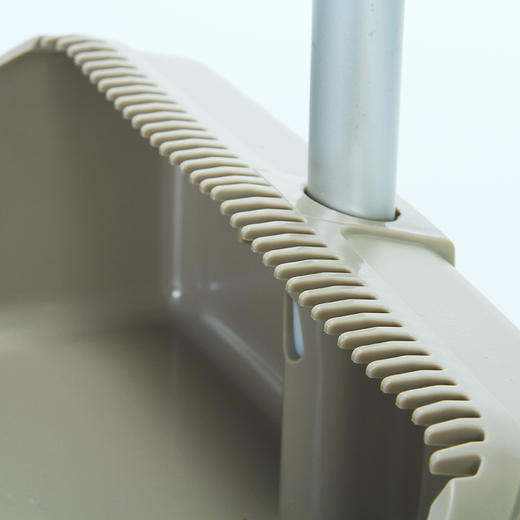 茶花 家用清洁扫地笤帚扫帚簸箕组合 旋转扫把头 加长梳齿 1725 （颜色随机） 商品图2