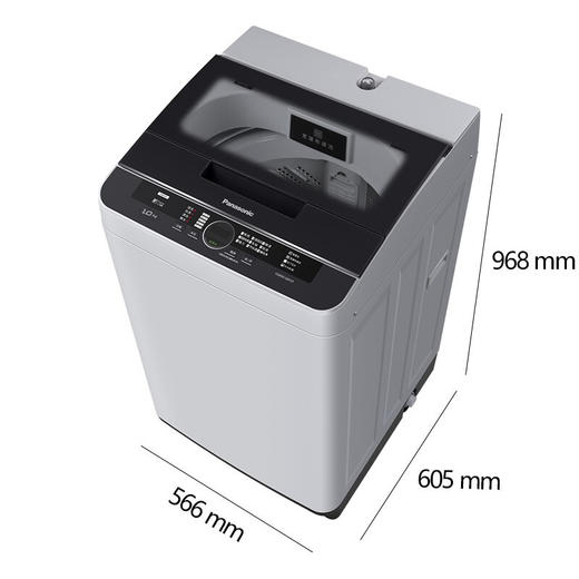 松下（Panasonic）XQB100-Q1E2A全自动新品大容量波轮洗衣机 商品图3