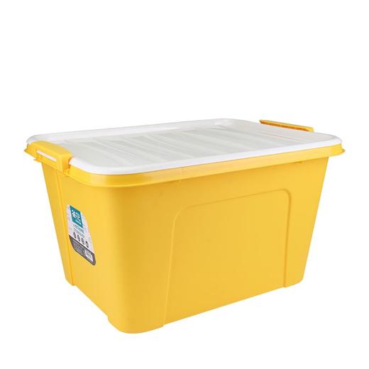 茶花 悦巧收纳箱25L58L68L大容量衣服收纳盒有盖零食玩具整理箱衣物书籍杂物储物箱 商品图10