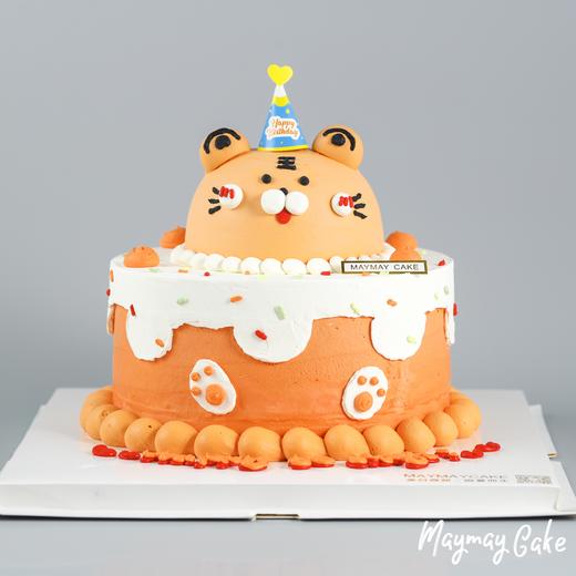 【3951】可可爱爱·虎头虎脑蛋糕 商品图0