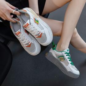 AXXC-233-1春夏新款厚底透气运动女鞋百搭板鞋