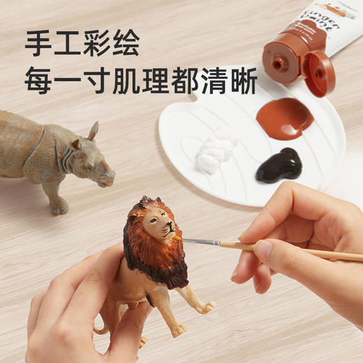 mideer弥鹿恐龙动物仿真模型可爱过家家玩具益智 商品图3