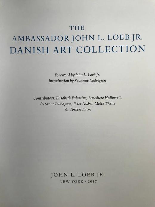 小约翰·勒布大使丹麦艺术收藏图集 128幅彩色插图 平装大16开 商品图3