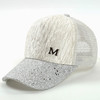 新款褶皱M标棒球帽户外遮阳鸭舌帽韩版太阳帽 商品缩略图5