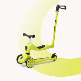 可遛娃可骑行的滑板车车